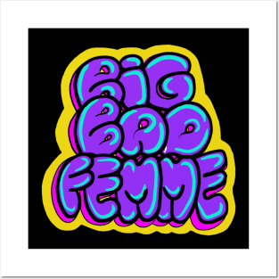 Big Bad Femme Logo Posters and Art